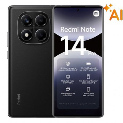 Xiaomi Redmi Note 14 Pro 8gb 256gb Chính Hãng Mới